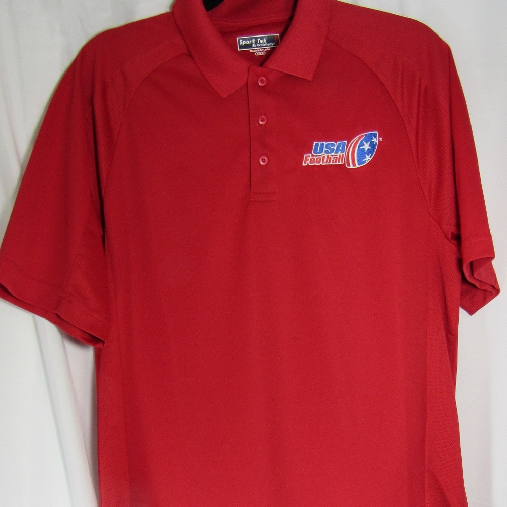Sport-Tek Red Polo